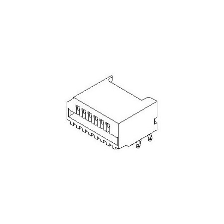 Molex Ffc & Fpc Connectors 27Ckt 1.25Mm Ffc Con 1.25Mm Ffc Conn Assy 520442745